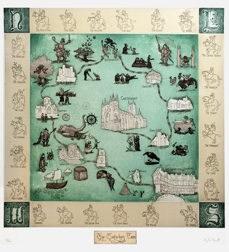 The Canterbury Tales Unframed