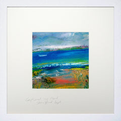 Print - Capturing My Mood, Strangford Lough White Frame