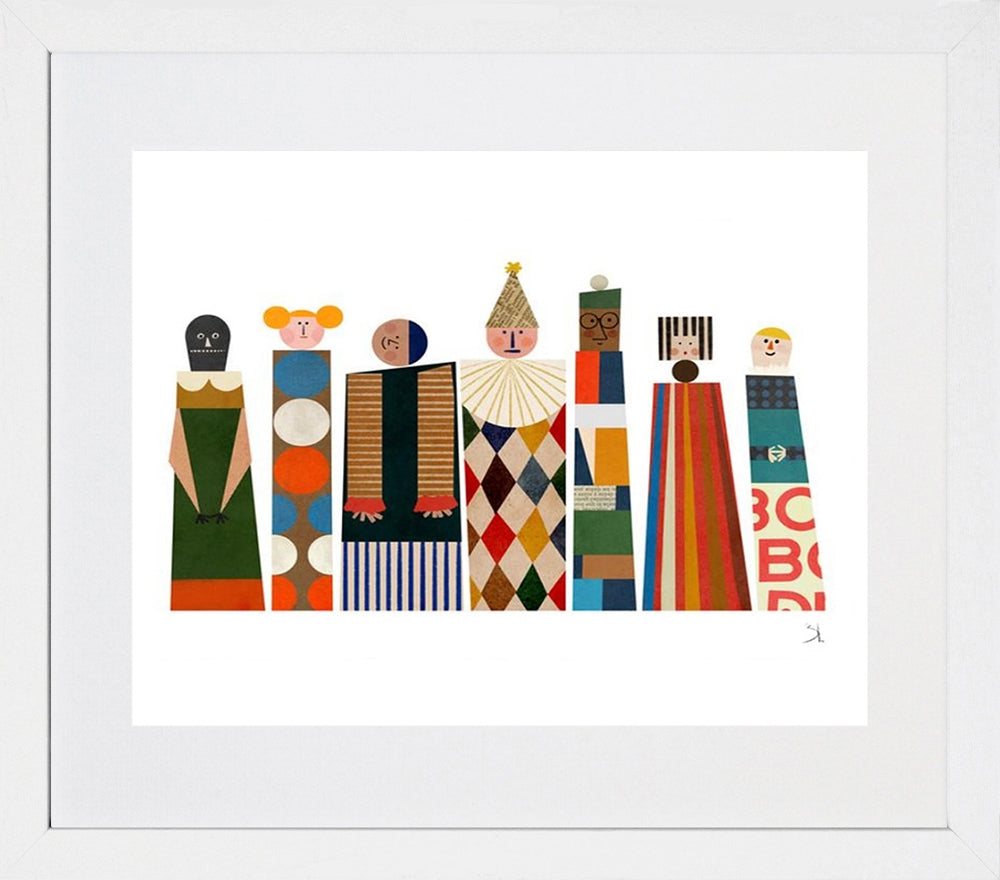 Carnival-15 x 22-White Box Frame