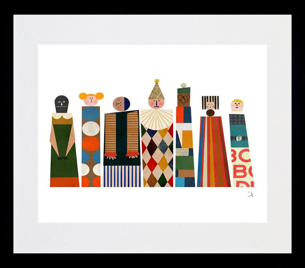 Carnival-15 x 22-Black Box Frame