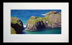 Co Antrim - Carrick a Rede Flat Black Frame
