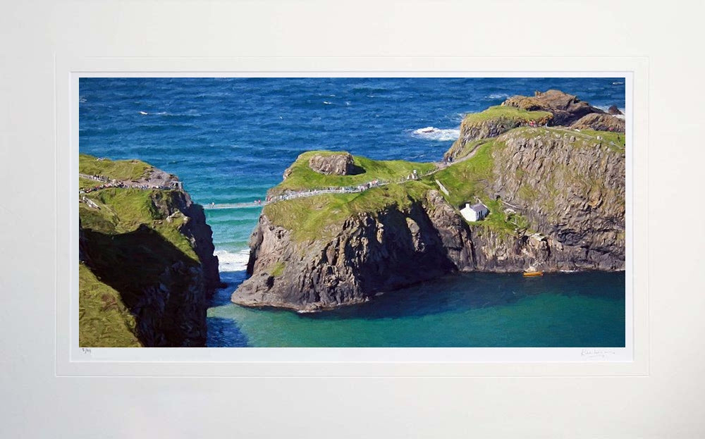 Co Antrim - Carrick a Rede Unframed 71x45