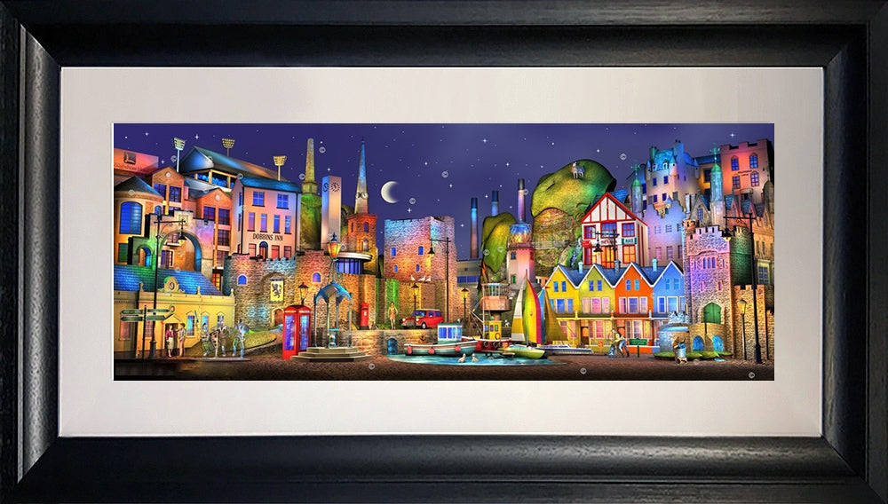Dream Series Carrickfergus Way 81 x 33 Framed