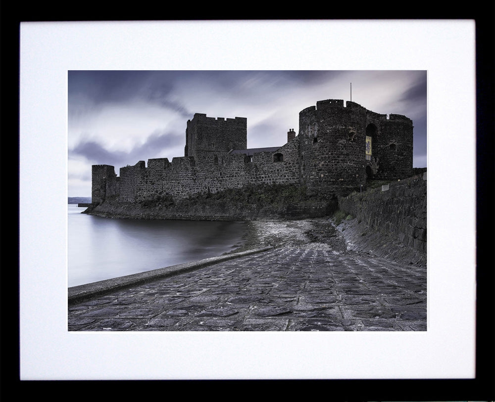 Carrickfergus Castle Frame Black