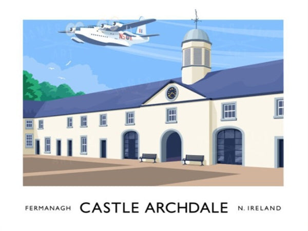 Co Fermanagh - Castle Archdale-40 x 30-Unframed