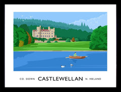 Co Down - Castlewellan Frame Black 70x50