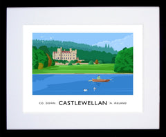 Co Down - Castlewellan Frame Black 40x30 With Mount
