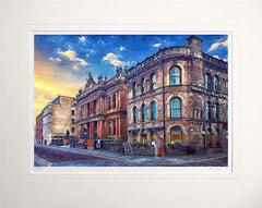 Belfast - Cathedral Quarter Belfast Unframed 60x47.5