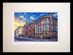 Belfast - Cathedral Quarter Belfast Frame Black Box 40X30