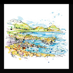 Print Open Edition Landscape - Causeway Rocks