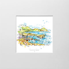 Print Open Edition Landscape - Causeway Rocks-12 x 12-Unframed