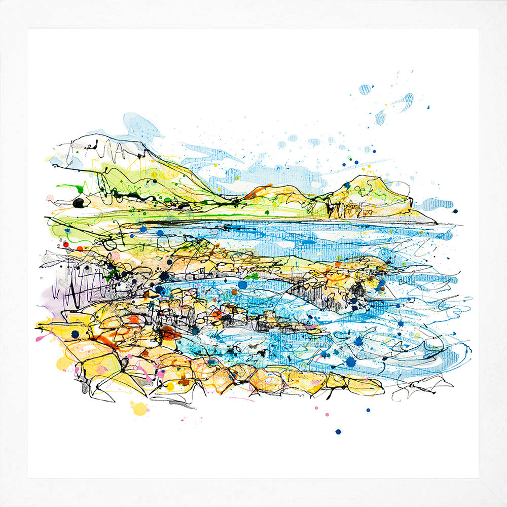 Print Open Edition Landscape - Causeway Rocks