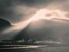 Changing Weather at Newcastle, County Down Unframed