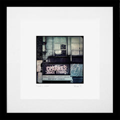 Belfast - Clarkes Dance Studios Black Frame (With Mount)