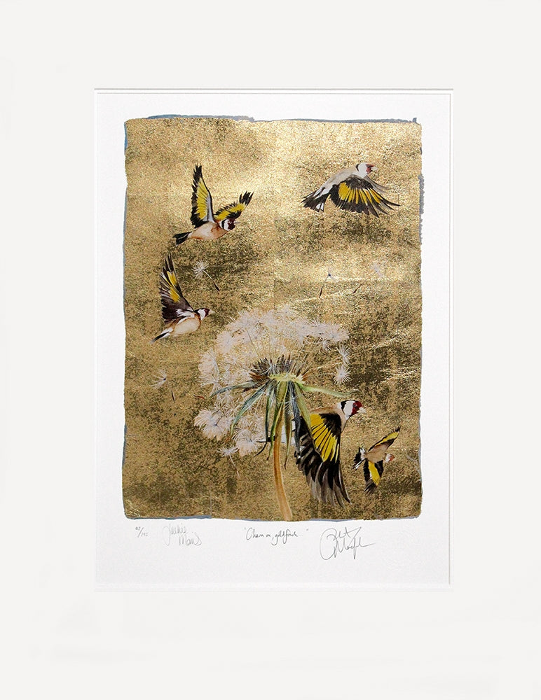 The Lost Words - Charm On, Goldfinch Premium Edition Unframed