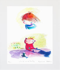Child And Baby Unframed