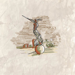 Beacon Of Hope Sculpture, Belfast Unframed