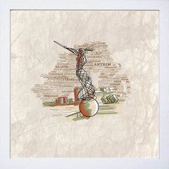 Belfast - Beacon Of Hope White Frame