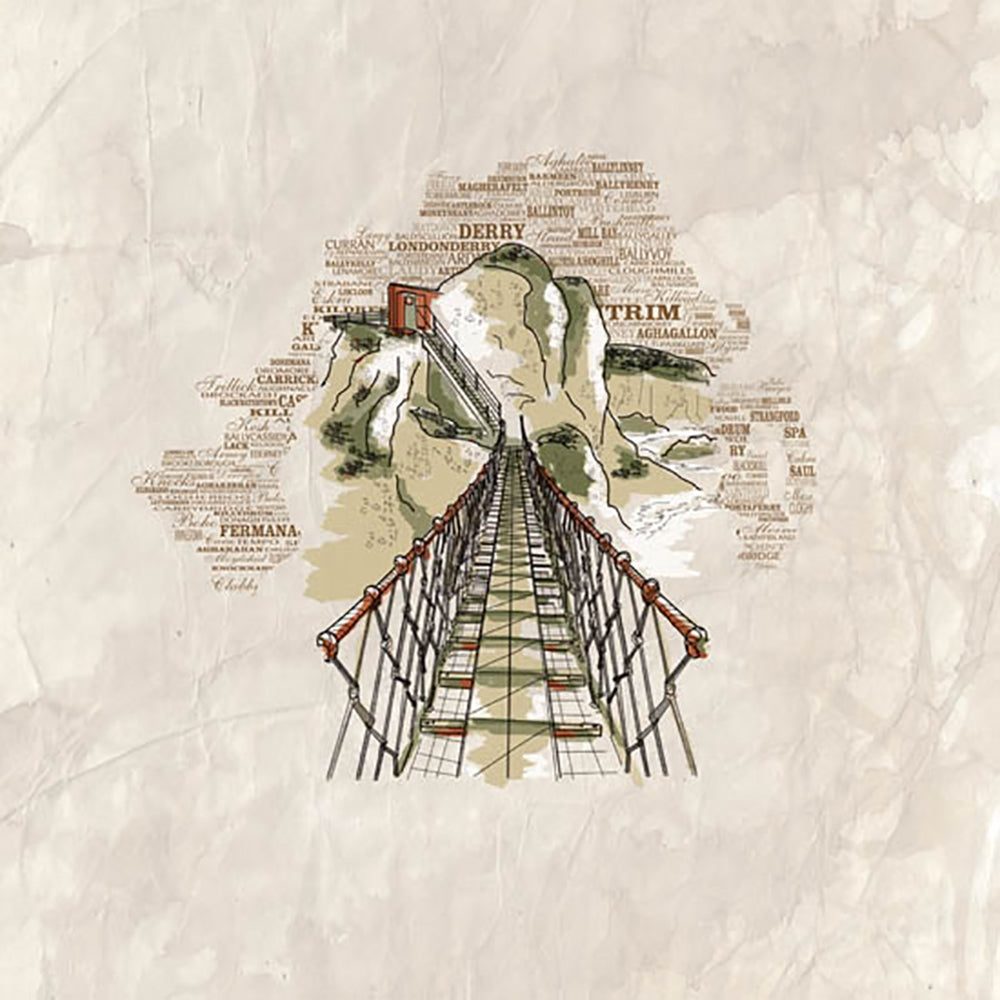 Carrick-a-rede Rope Bridge II, Antrim Coast Unframed