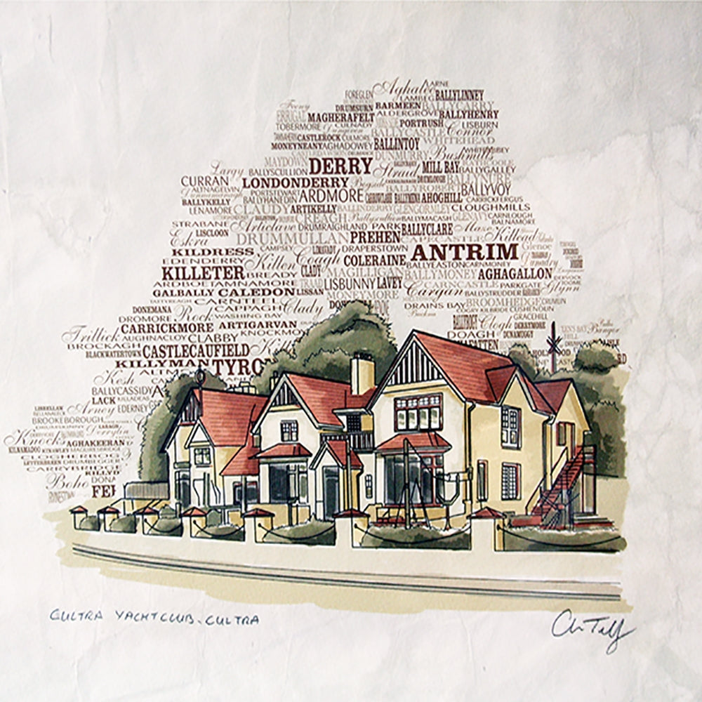 Cultra Yacht Club Unframed