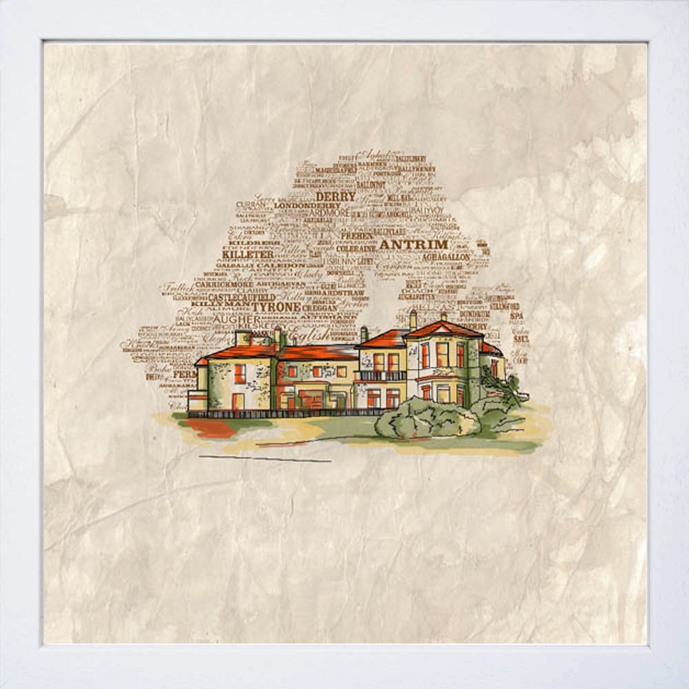 North Down - Redburn House Holywood White Frame