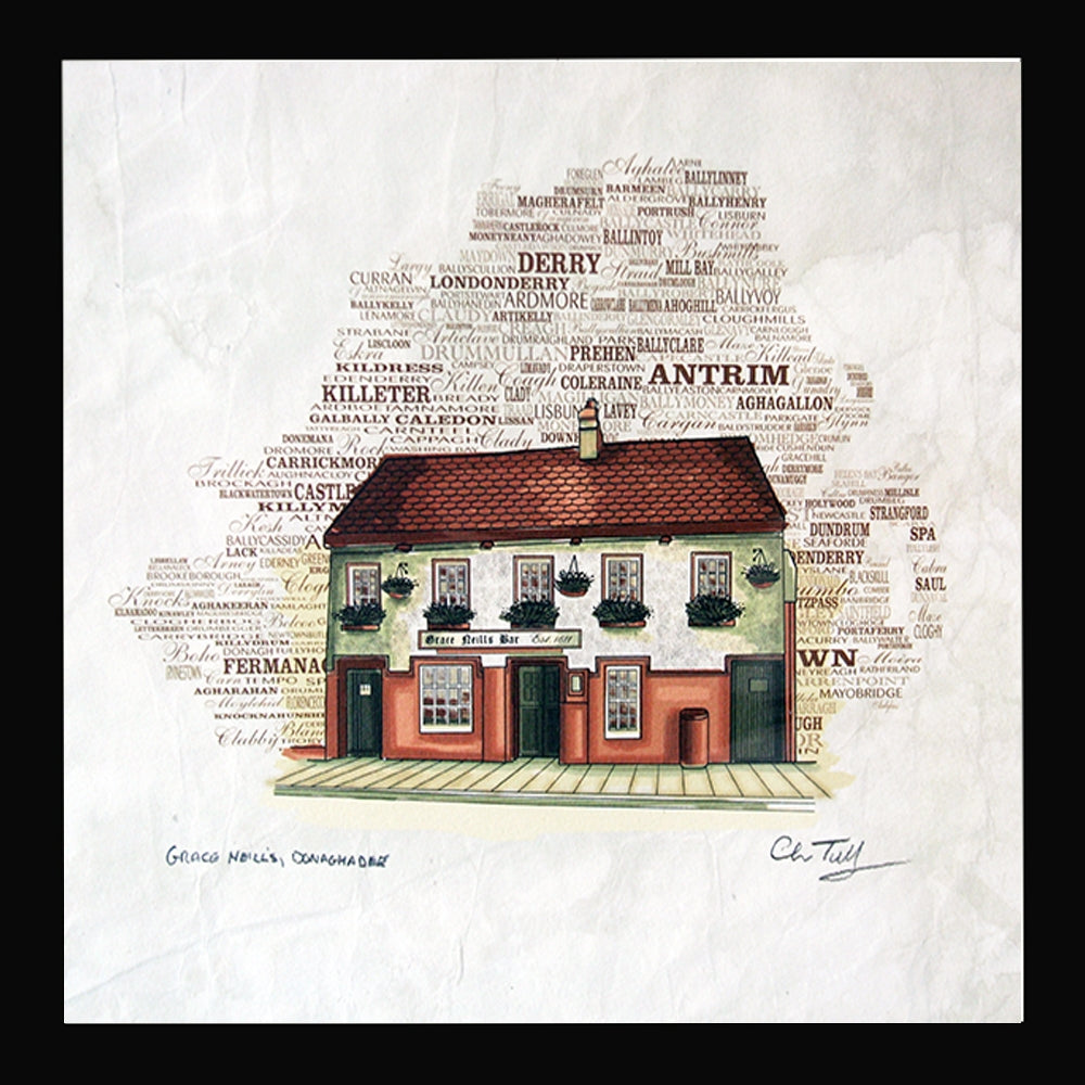 Grace Neill's, Dongaghadee Black frame