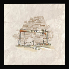 Harland And Wolff, Belfast Black Frame