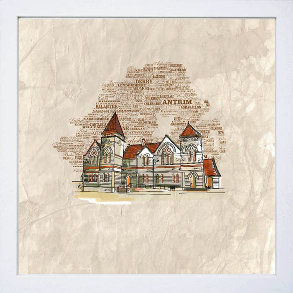 North Down - Holywood Library White Frame