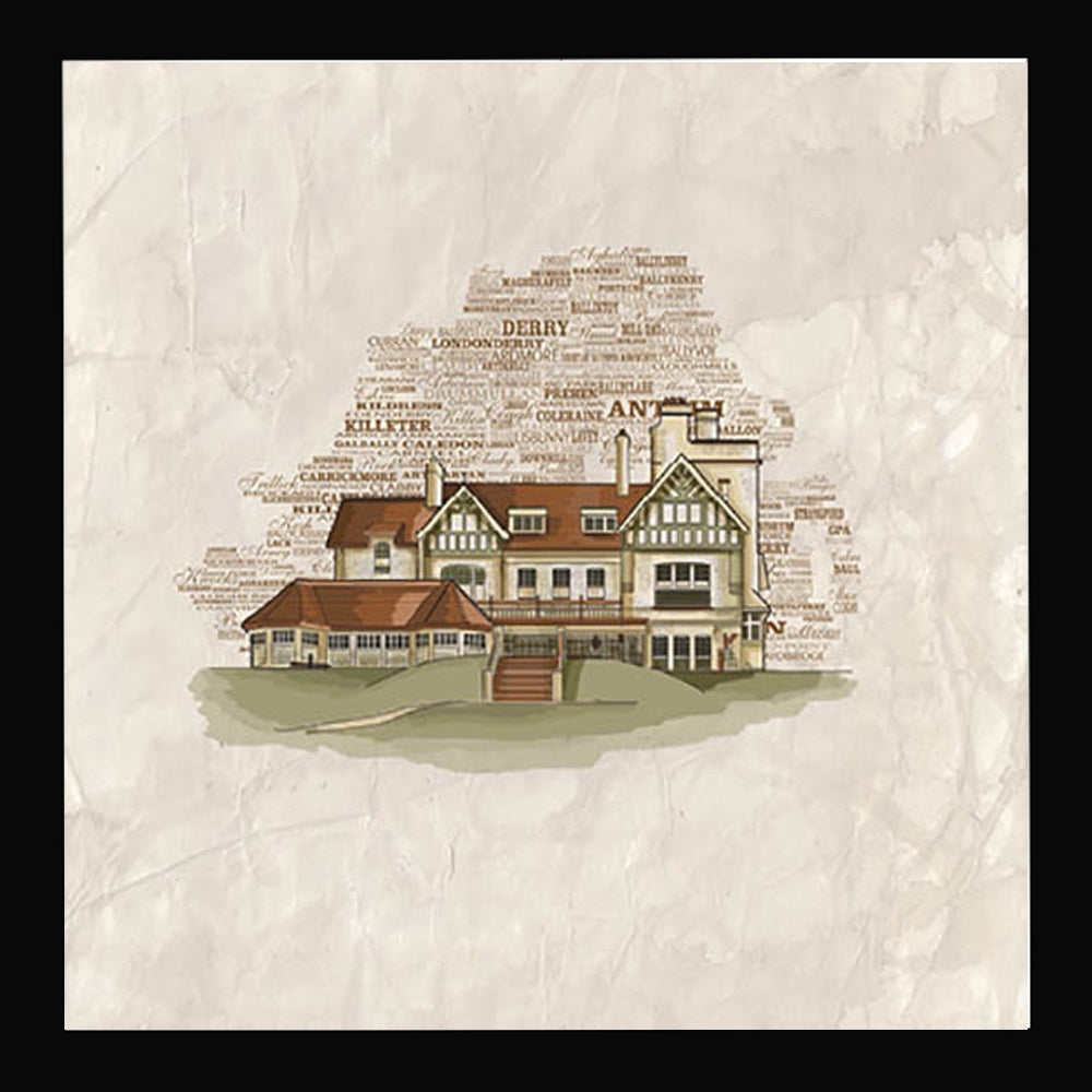 Royal Ulster Yacht Club, Bangor Black frame