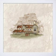 North Down - Royal Ulster Yacht Club Bangor-Standard-White Frame