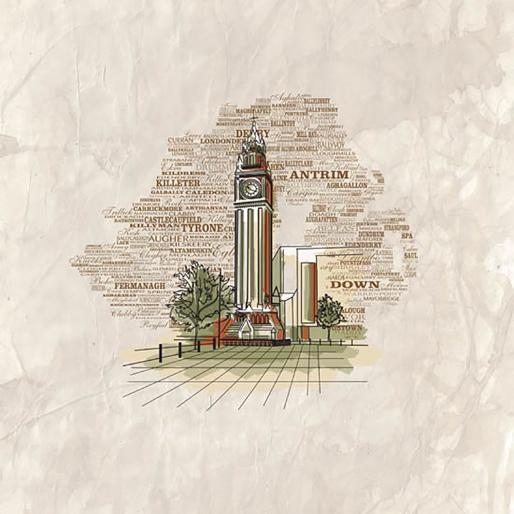 The Albert Clock, Belfast Unframed