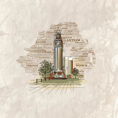 The Albert Clock, Belfast Unframed