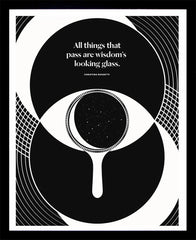 Christina Rossetti - All Things That Pass Framed