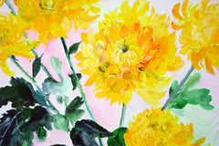 Chrysanthemum In Yellow