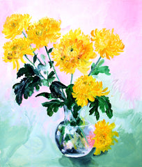 Chrysanthemum In Yellow