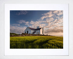 Co Antrim - Church at Ballintoy White Box Frame