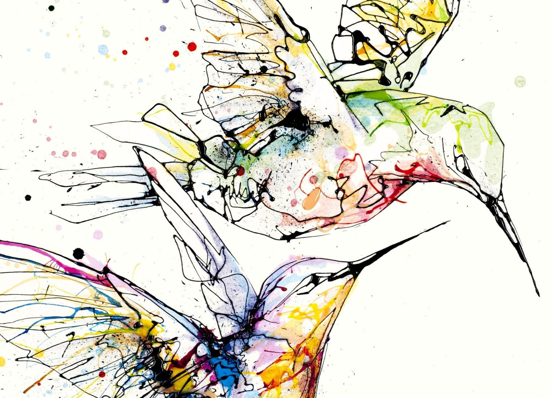 Print Open Edition Animals - Circling