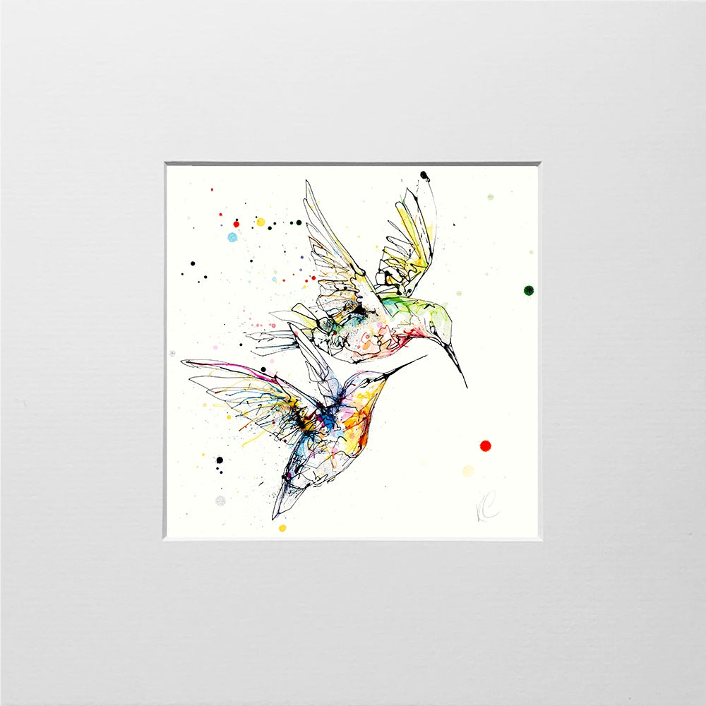 Print Open Edition Animals - Circling-12 x 12-Unframed
