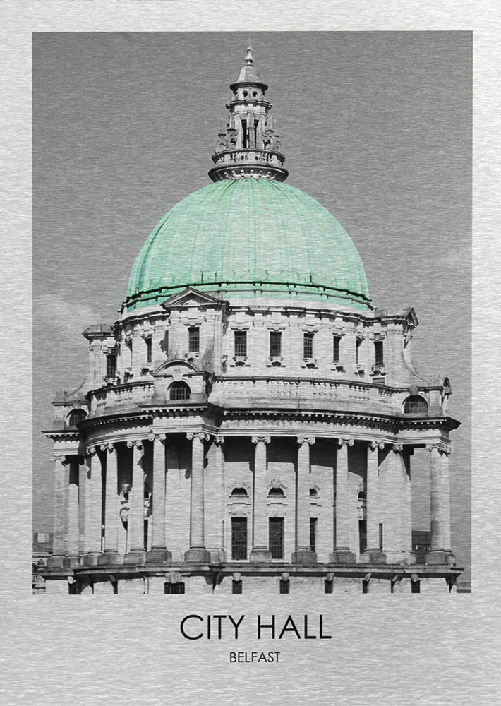 Belfast - City Hall-50 x 70-Unframed