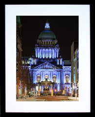 Belfast - City Hall Two Black Frame