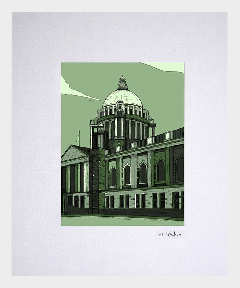 City Hall, Belfast (FW) 16x11.5