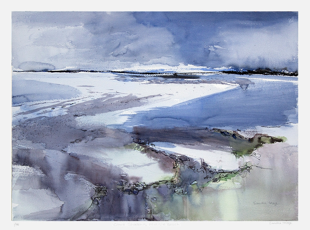 Print - Cloud Shadows, Millisle Beach Unframed