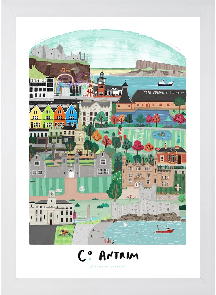 Places - County Antrim - White Frame