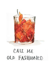 Drinks Cocktail - Old Fashioned Unframed