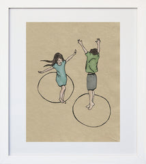 Coexistence White Frame