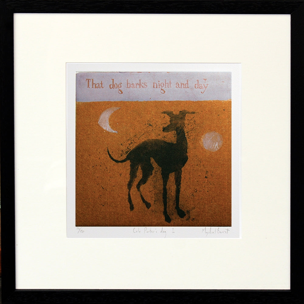 Cole Porter's Dog 1 Framed