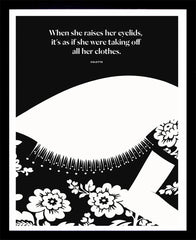 Colette - Raises Her Eyelids Black Box Frame