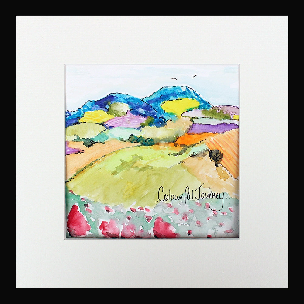 Colourful Journey - Black Frame