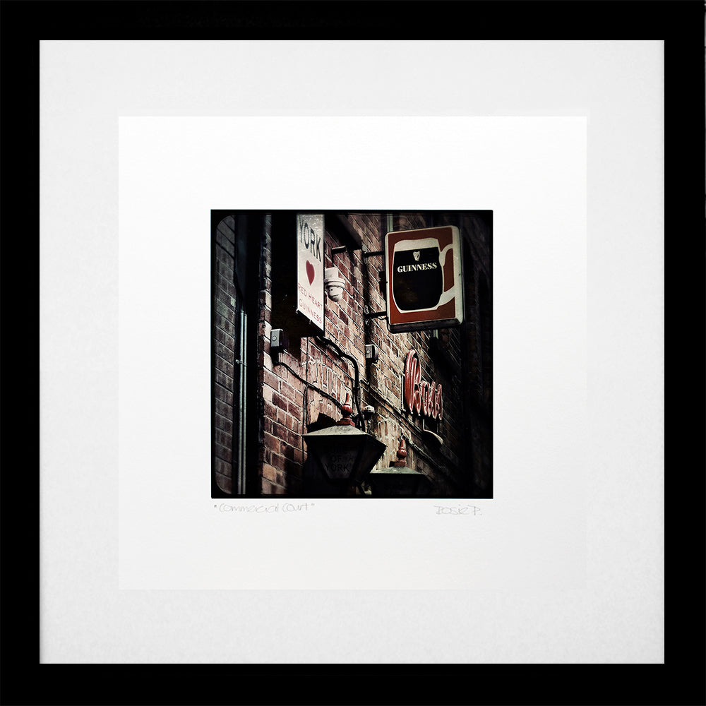 Belfast - Commercial Court-Available In One Size Only-Black Box Frame (With Mount)