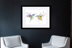 Print Ltd Edition Animals - Connection